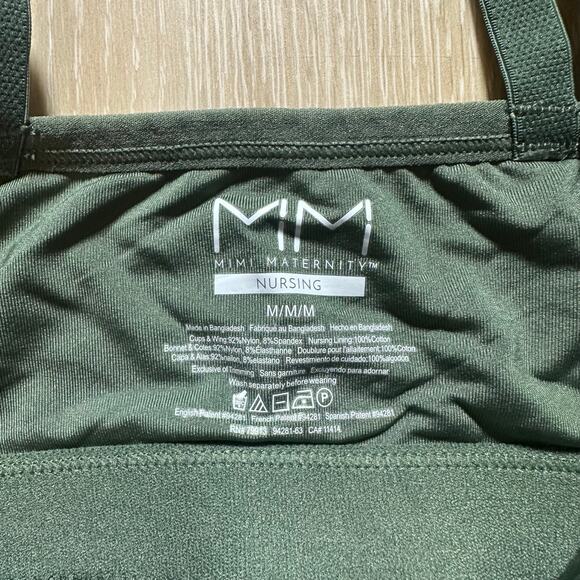 NWT Mimi Maternity Nursing Bra | Olive Green | Size Medium - Picture 3 of 4